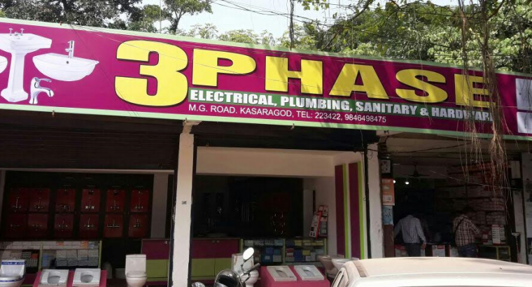3 PHASE ELECTRICALS & PLUMBINGS