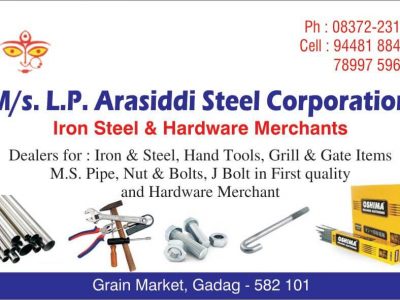 M/s. L.P. ARASIDDI STEEL CORPORATION