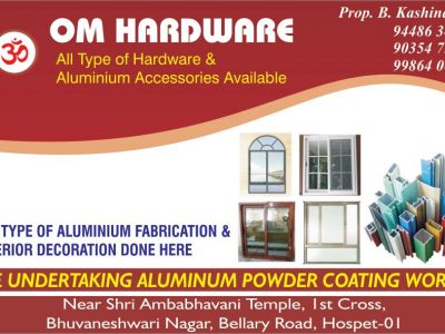 OM ALUMINIUM & POWDER COATING HOSPET