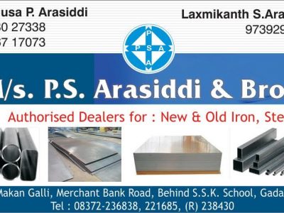 M/s. P.S. ARASIDDI & BROS