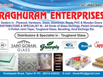 RAGHURAM GLASS & PLYWOOD TIPTUR