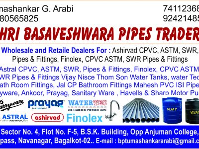 SRI BASAVESHWARA PIPES TRADERS