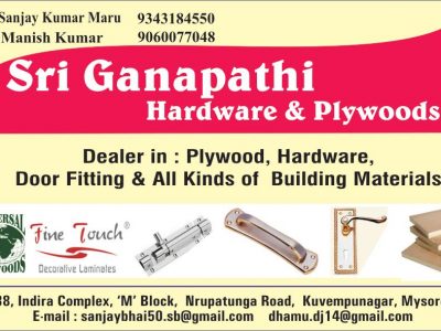 SRI GANAPATHI HARDWARE & PLYWOODS