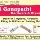 SRI GANAPATHI HARDWARE & PLYWOODS