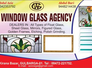 WINDOW GLASS AGENCY