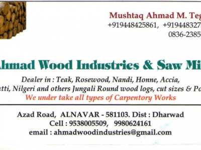 AHMAD WOOD INDUSTRIES & SAW MILL