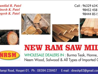 NEW RAM SAW MILL