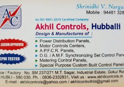 AKHIL CONTROLS HUBLI