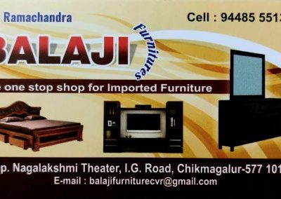 BALAJI FURNITURES CHIKMAGALUR