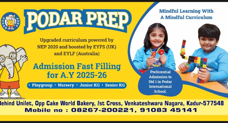 PODAR PREP KADUR