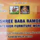 JAI SHREE RAMDEV JI INTERIOR FURNITURE WORK RANEBE