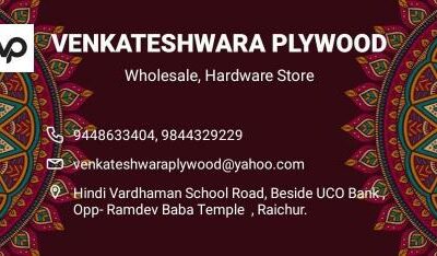 VENKATESHWARA PLYWOOD