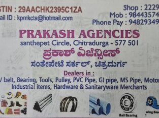 PRAKASH AGENCIES CHITRADURGA