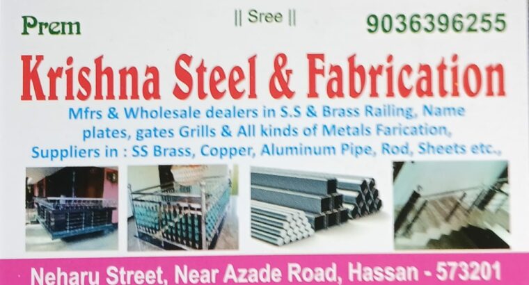 KRISHNA STEEL & FABRICATION HASSAN