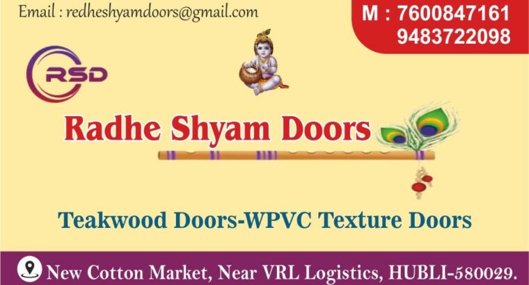 RADHE SHYAM DOORS HUBLI