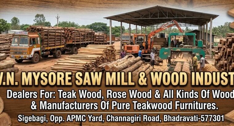 V.N. MYSORE SAW MILL & WOOD INDUSTRIES BHADRAVATHI
