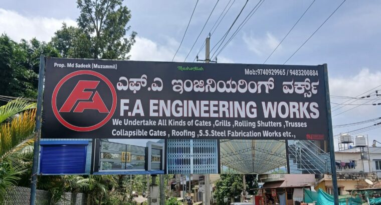 F.A. ENGINEERING WOKS