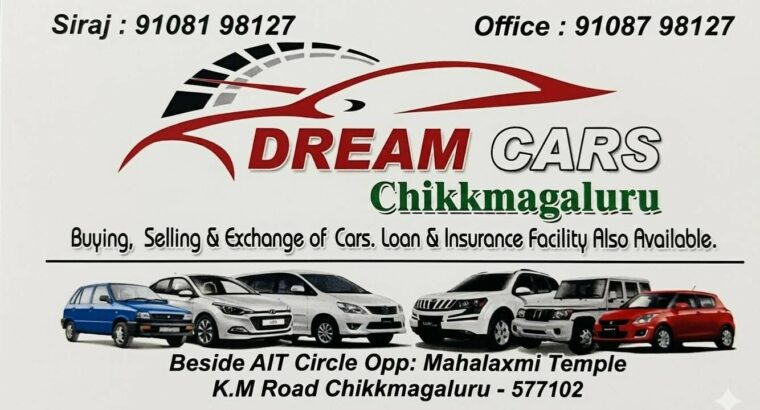 DREAM CARS CHIKMAGALUR