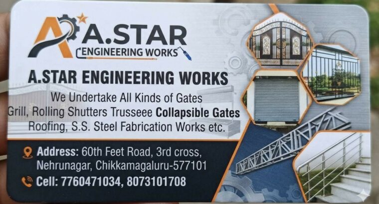 A. STAR ENGINEERING WORKS CHIKMAGALUR